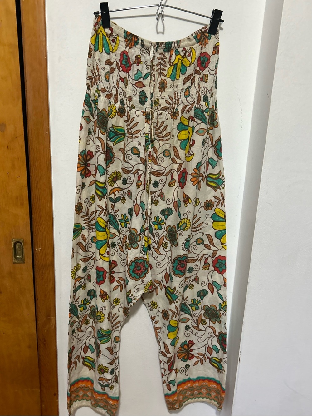 Floral Harem Pants - Free Size